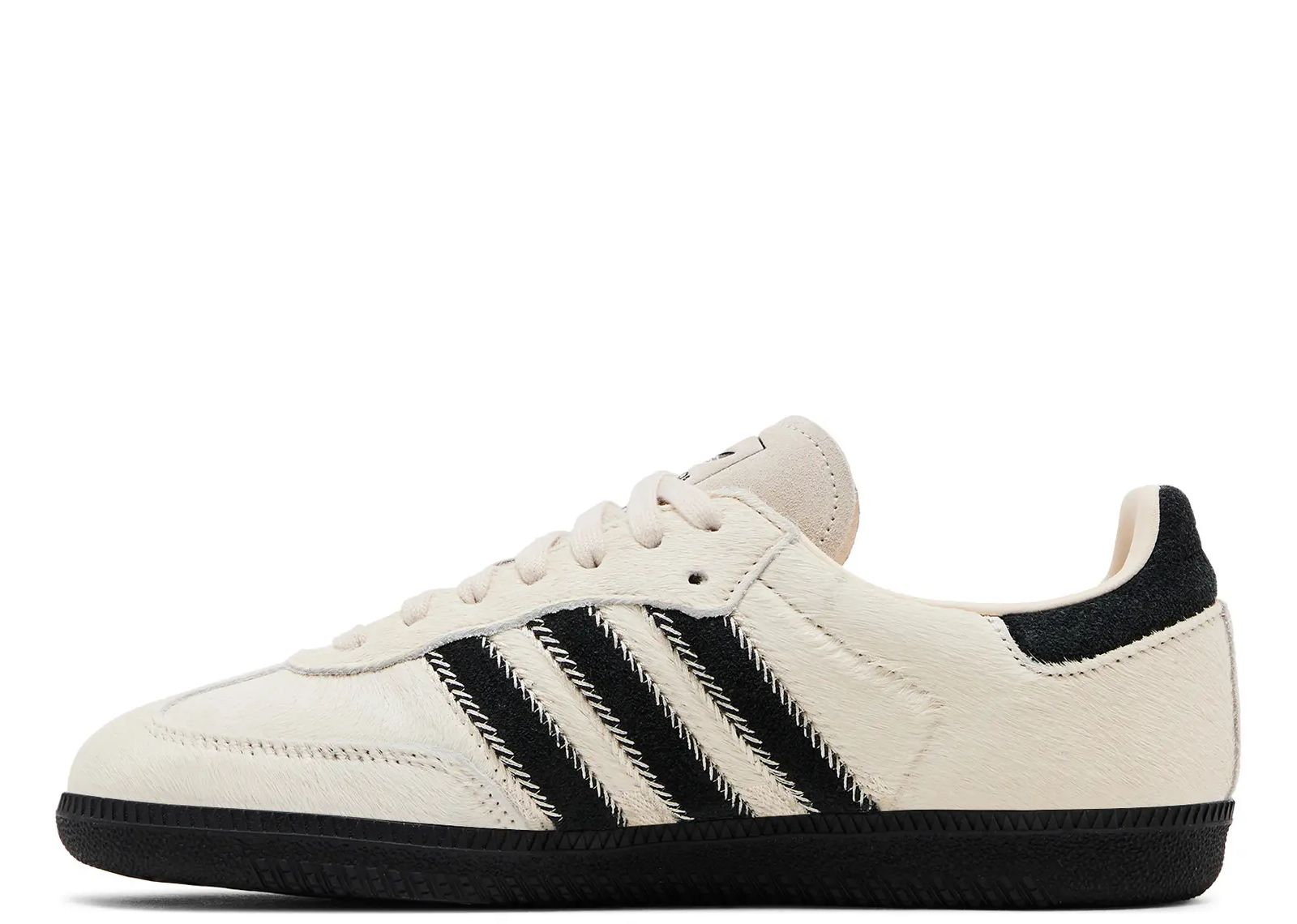 ADIDAS SAMBA OG WONDER WHITE BLACK PONY (W)