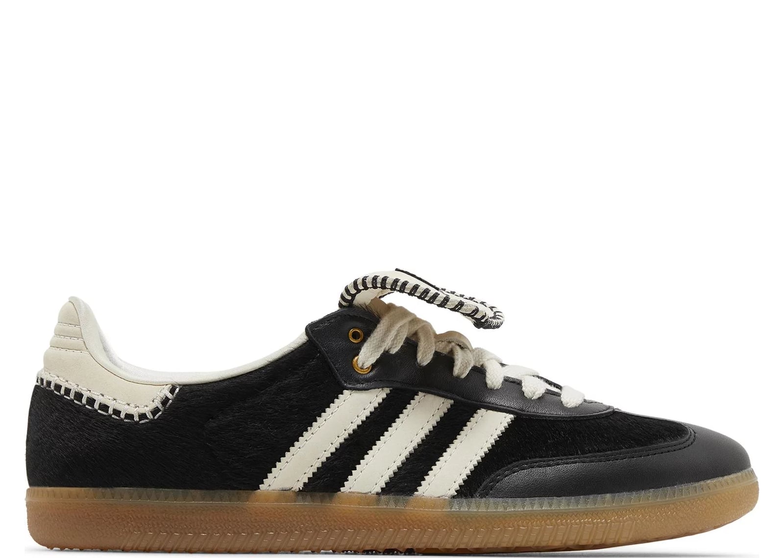 ADIDAS SAMBA PONY TONAL WALES BONNER CORE BLACK