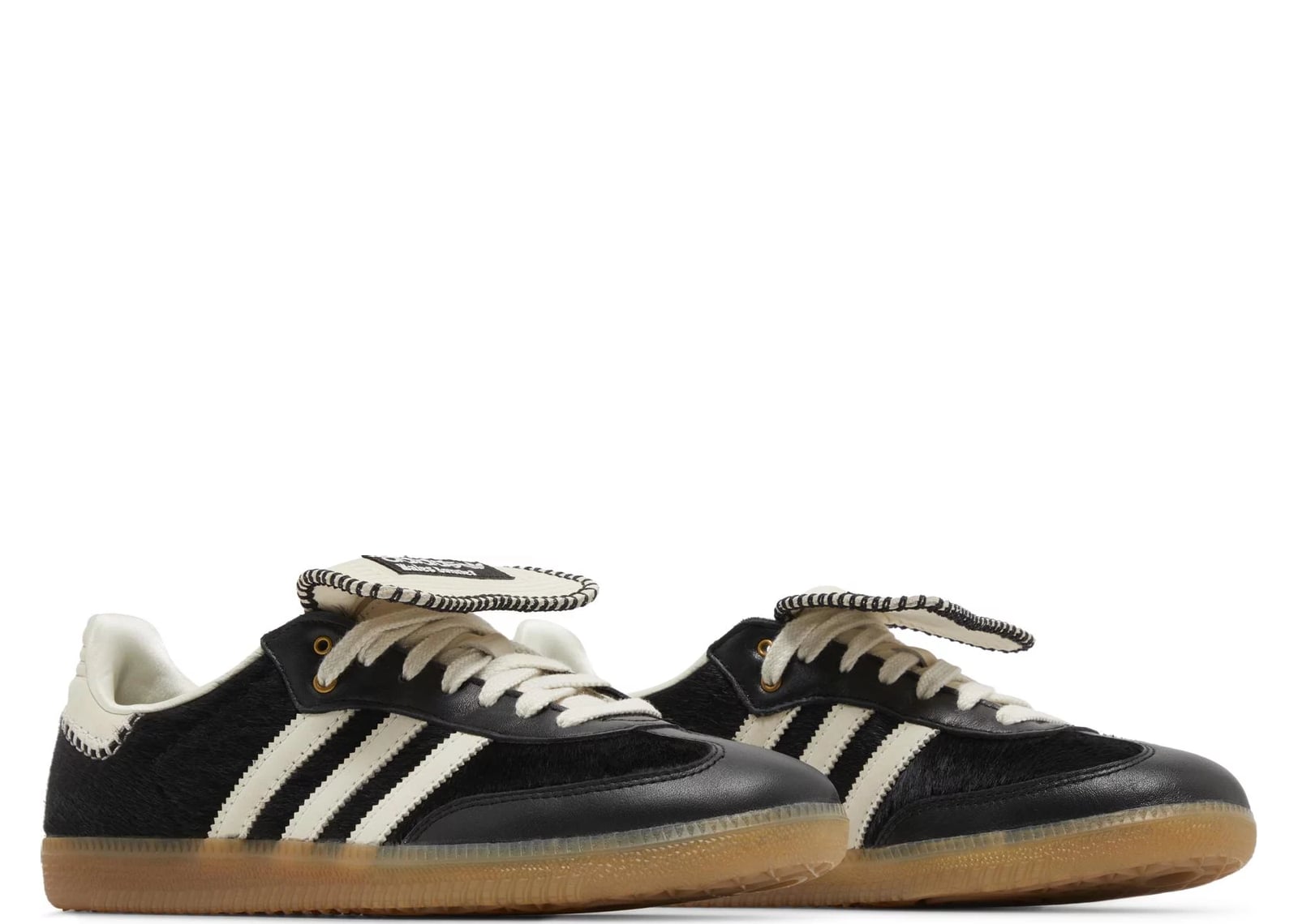 ADIDAS SAMBA PONY TONAL WALES BONNER CORE BLACK