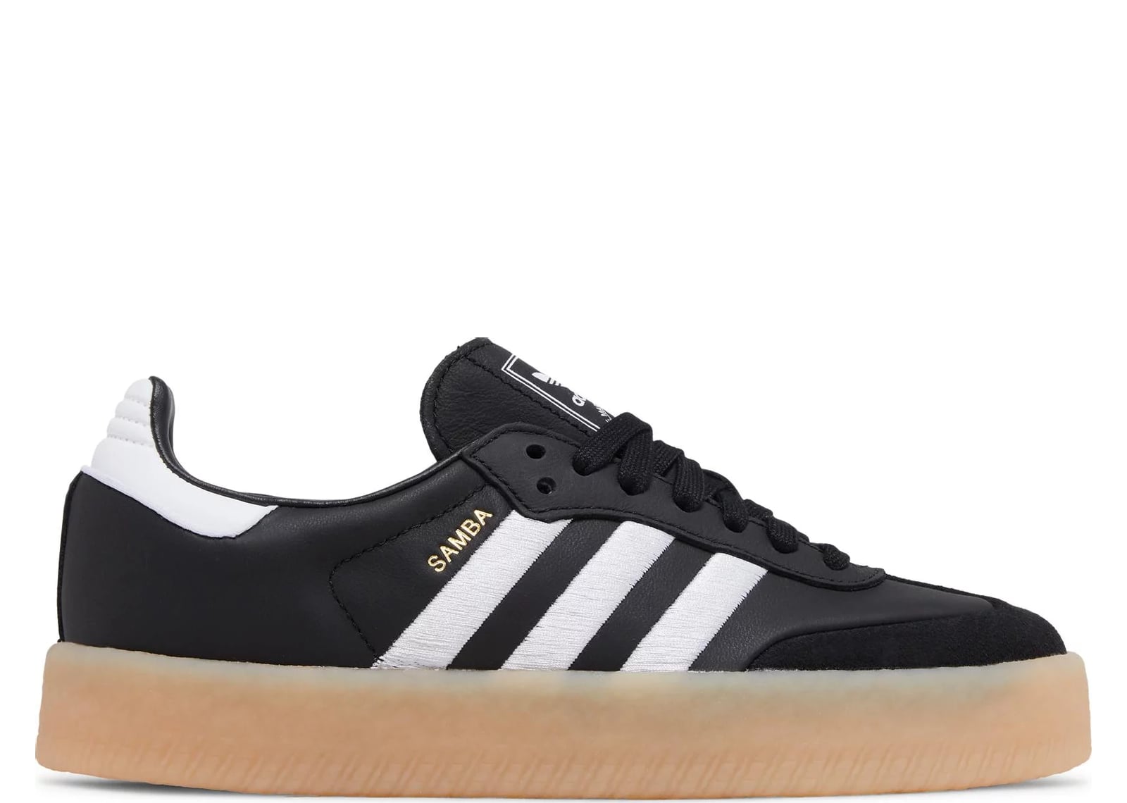 ADIDAS SAMBAE BLACK WHITE GUM (W)