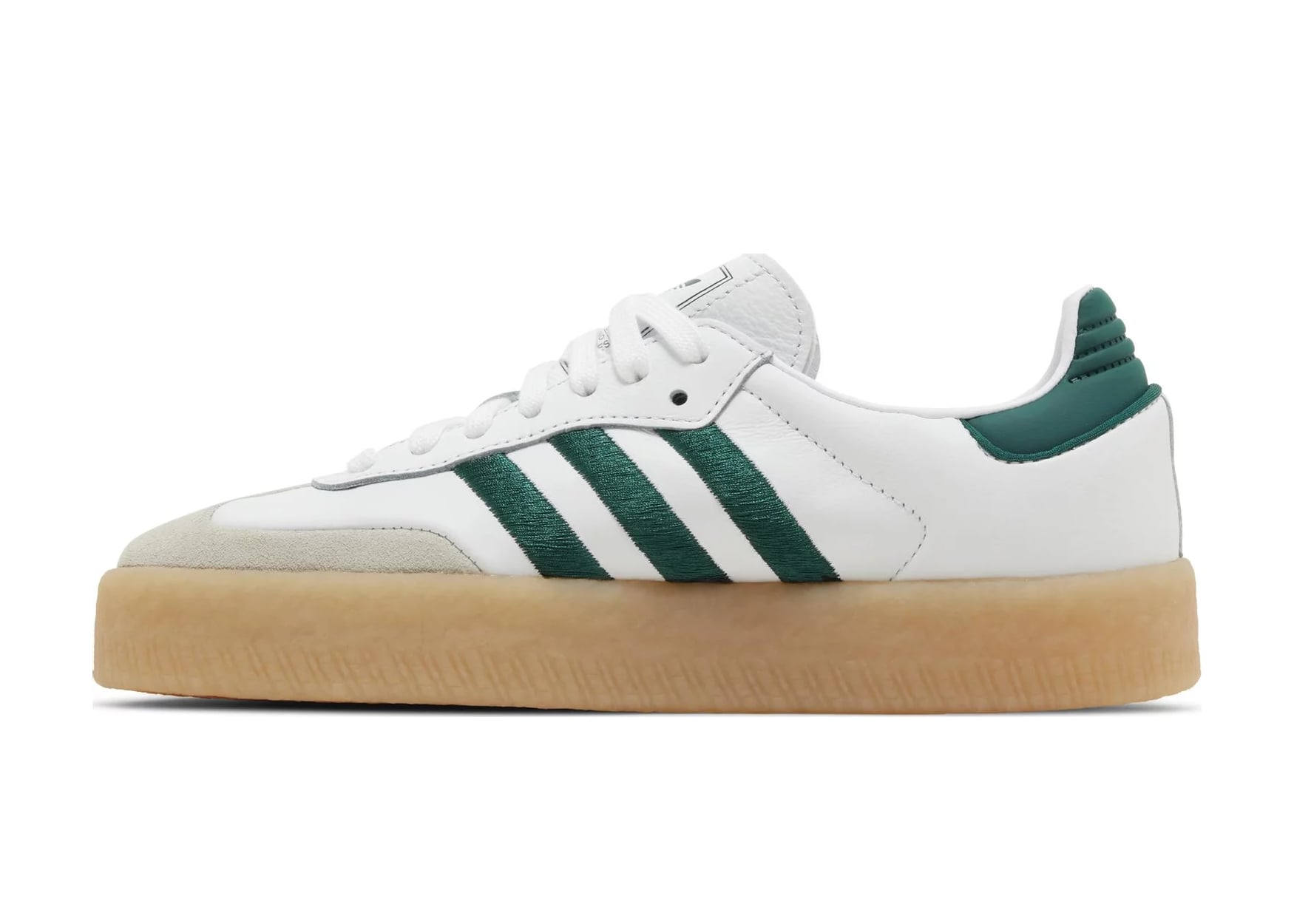 ADIDAS SAMBAE WHITE COLLEGIATE GREEN GUM (W)