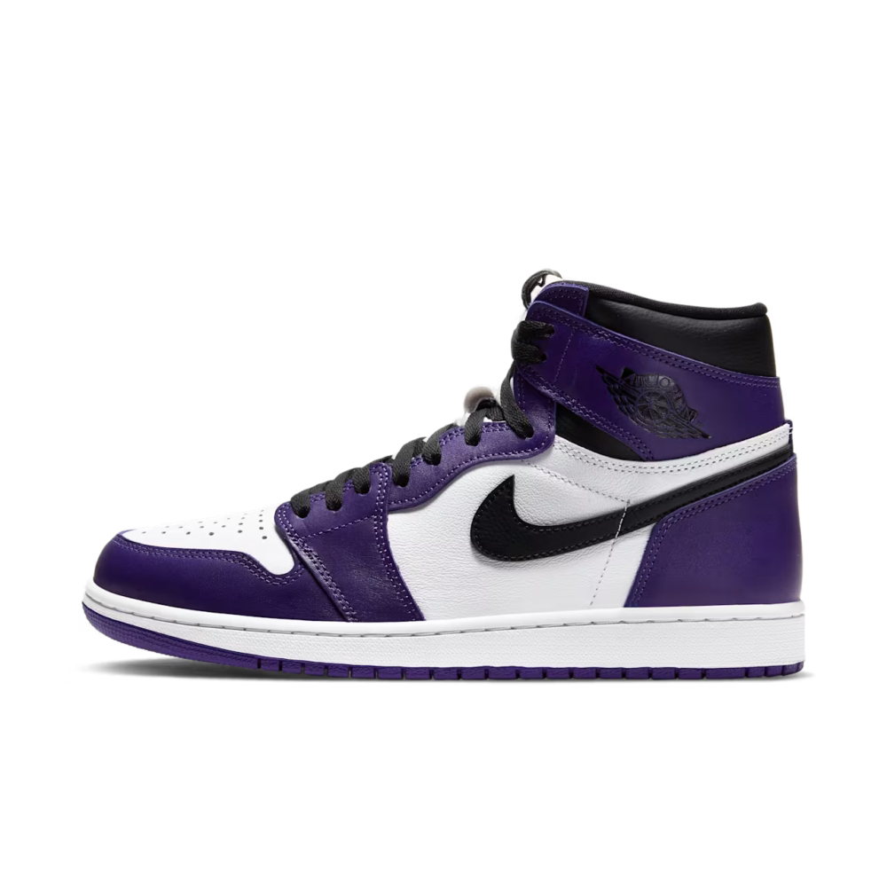 JORDAN 1 RETRO HIGH COURT PURPLE WHITE