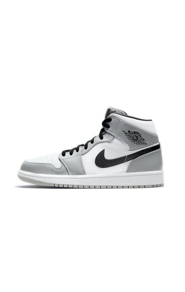 JORDAN 1 MID LIGHT SMOKE GREY