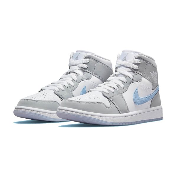 JORDAN 1 MID GREY BLUE